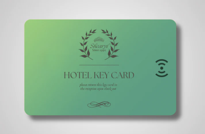 Produktbillede af RFID kort med logo og design